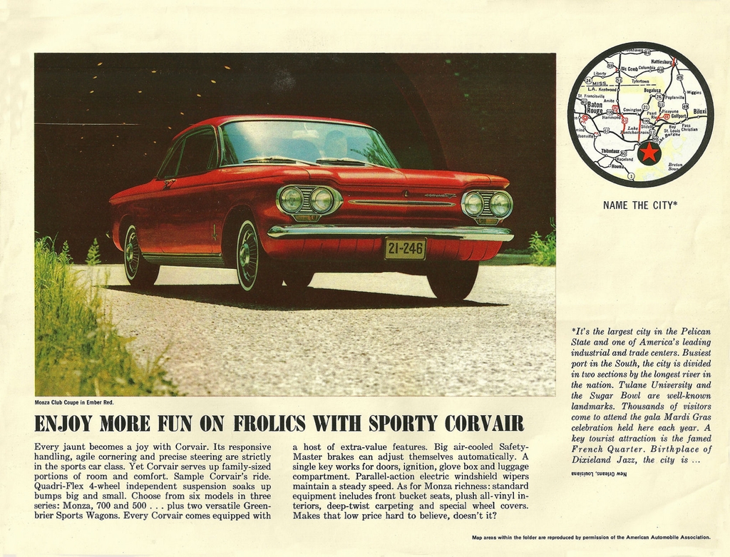 1963 Chevrolet Summer Mailer Page 4